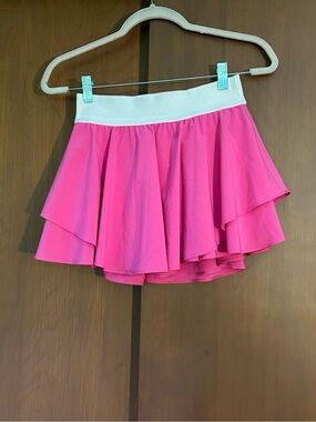 Lululemon Court Rival Pink Skort